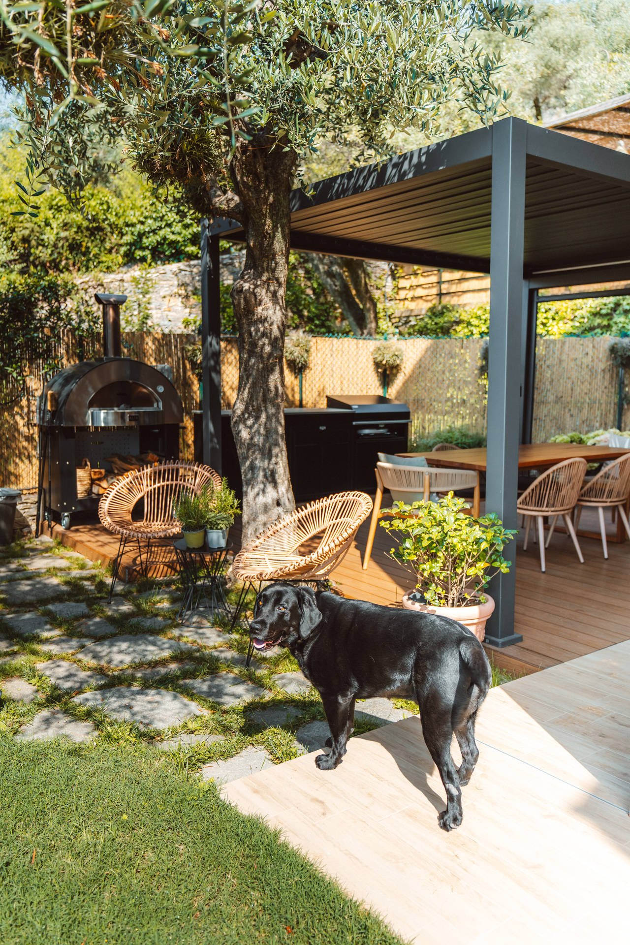 restyle giardino pieve ligure lavori balbo outdoor