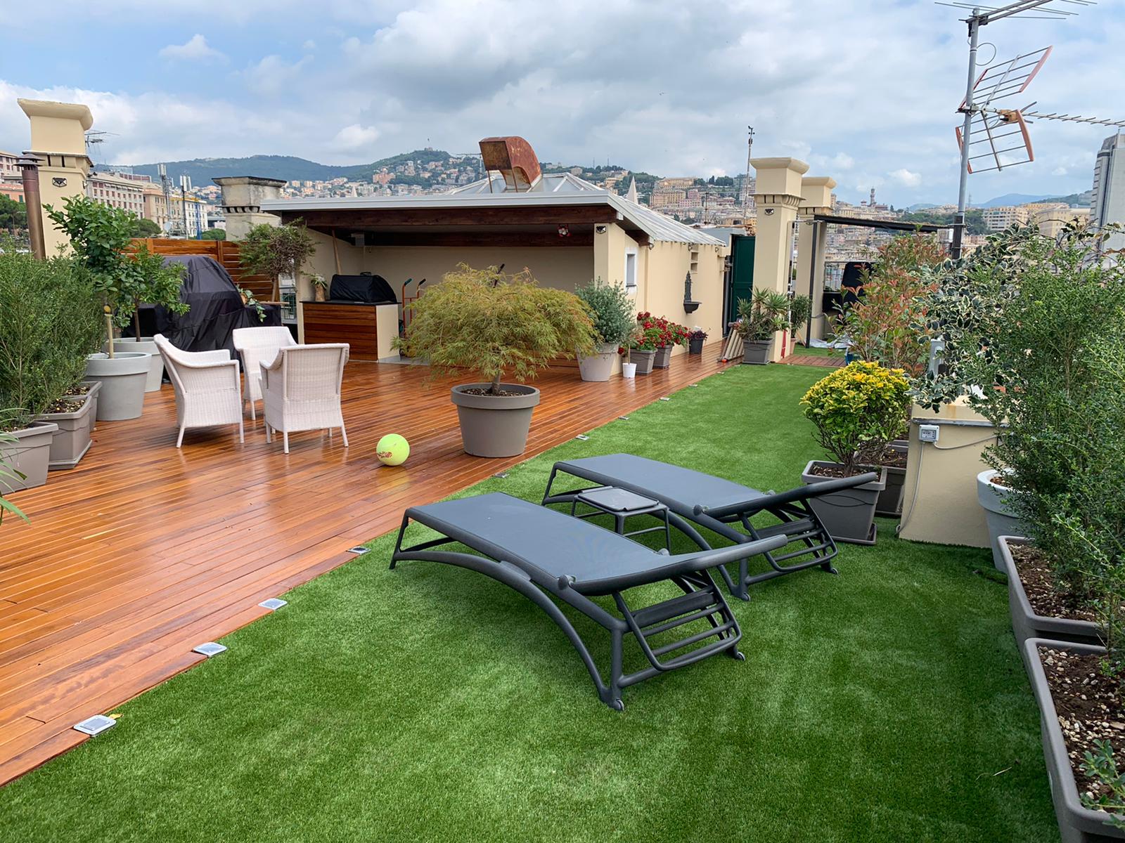 erba sintetica per arredo giardino a genova balbo outdoor