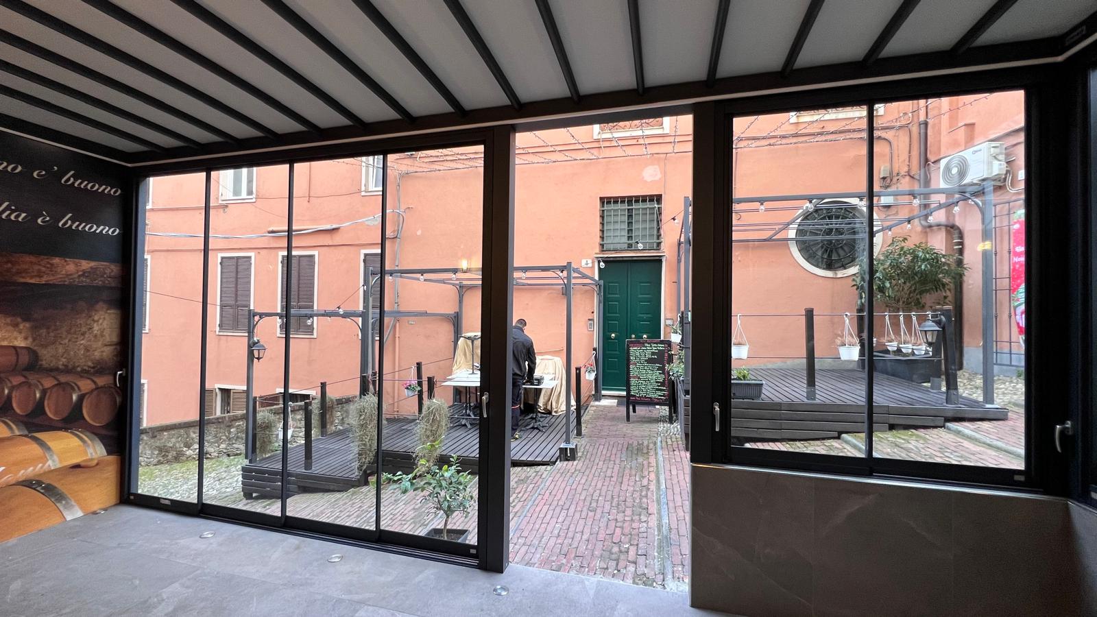 vetrate vepa per arredo giardino a genova balbo outdoor